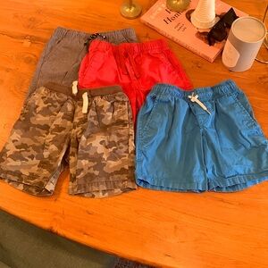 Lot of boys summer shorts size 5T and one XS(4/5)
